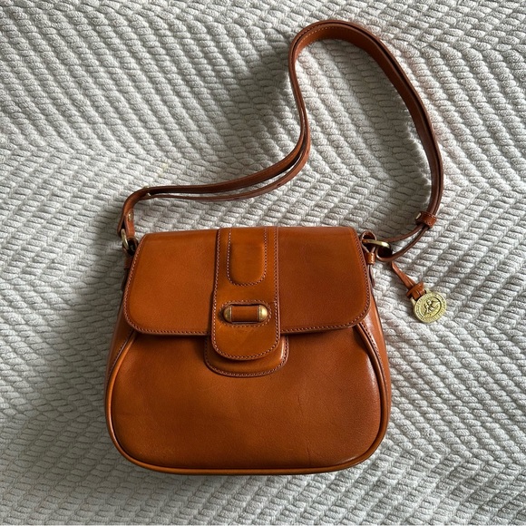 Leather Brahmin convertible strap purse - Picture 7 of 7